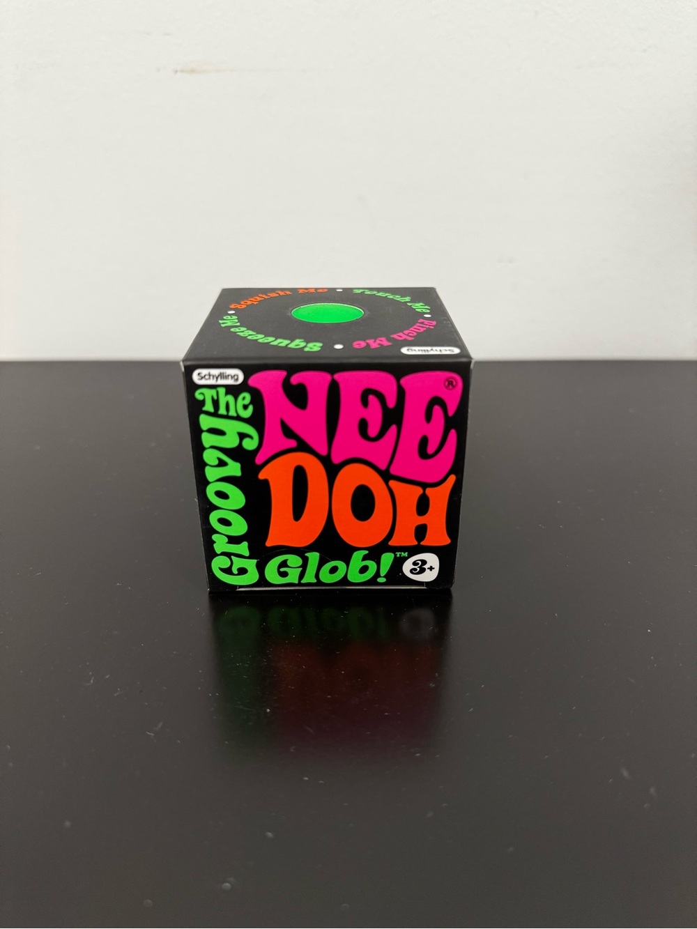 NeeDoh Groovy Glob Sensory Stress Ball New & Sealed, Ships Fast! GREEN